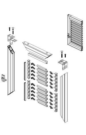 Aluminiumbalken, Sonnenschutz, Sichtschutz, Einbruchschutz, Lebring, Steiermark, Massanfertigung, Neubau, Renovierung